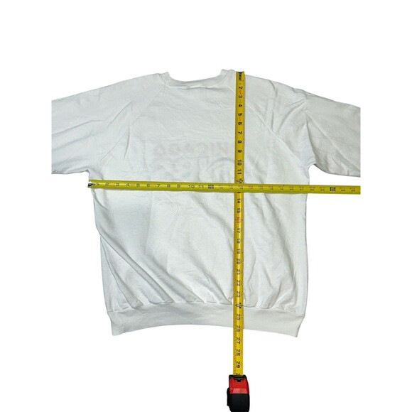 Vintage 80s 90s Logo 7 Chicago Cubs Crewneck Sweatshirt Embroidery - Picture 5 of 5